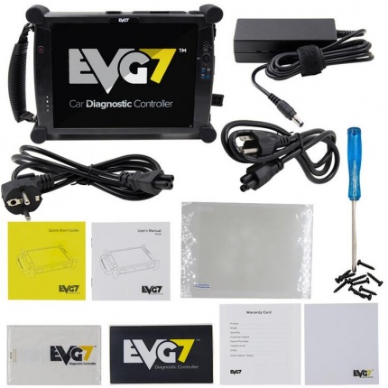 EVG7 HDD500GB/DDR8GB Diagnostic Controller Tablet PC For BMW iCOM A2 A3/ MB STAR C4 C5 /MDI