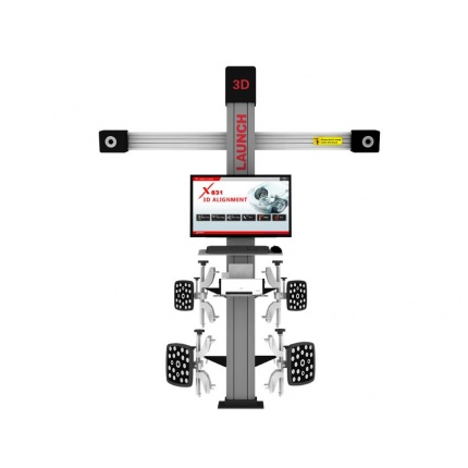 <strong><font color=#000000>LAUNCH X831T 3D Wheel Aligner 4-Post Car Alignment Lifts Platform Classic Fixed Height Type 32inch Display Screen</font></strong>
