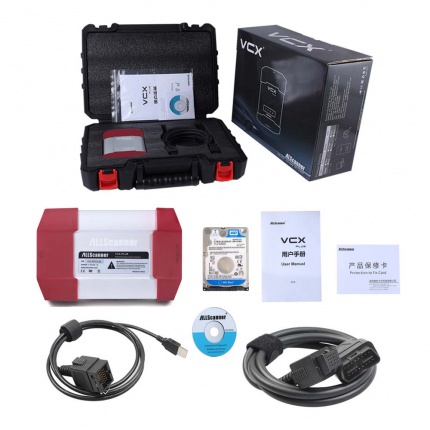 Allscanner VXDIAG Car Diagnostic Tool Scanner for PIWIS/ Subaru/ VOL/ BMW/ BENZ/ JLR/ HONDA/ GMs/ VW/ FORD/ MAZDA/ TOYO