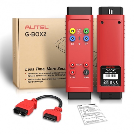 <strong><font color=#000000>100% Original Autel G-BOX2 Tool for Mercedes Benz All Key Lost Work with Autel MaxiIM IM608/IM508</font></strong>