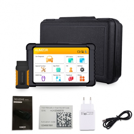<strong><font color=#000000>Humzor NexzDAS Pro Full System Auto Diagnostic Tool Professional OBD2 Scanner with IMMO/ABS/EPB/SAS/DPF/Oil Reset</font></strong>