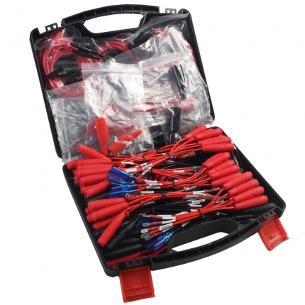 <strong><font color=#000000>Multi Function Automotive Circuit Tester Lead Kit Contains 150 Pieces of Essential Test Aids Connectors Adapter Cables</font></strong>