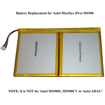 <strong>Battery for Autel Maxisys Elite MS908 MS908S PRO MS908CV MS906TS MS906BT TS608 DS808 MX808IM MK808 MP808</strong>