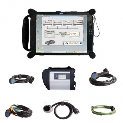 <font color=#000000>V2023.09 MB DOIP SD C4 Star Diagnostic Tool With Vediamo V05.01.01 Development and Engineering Software Plus EVG7 Tablet</font>