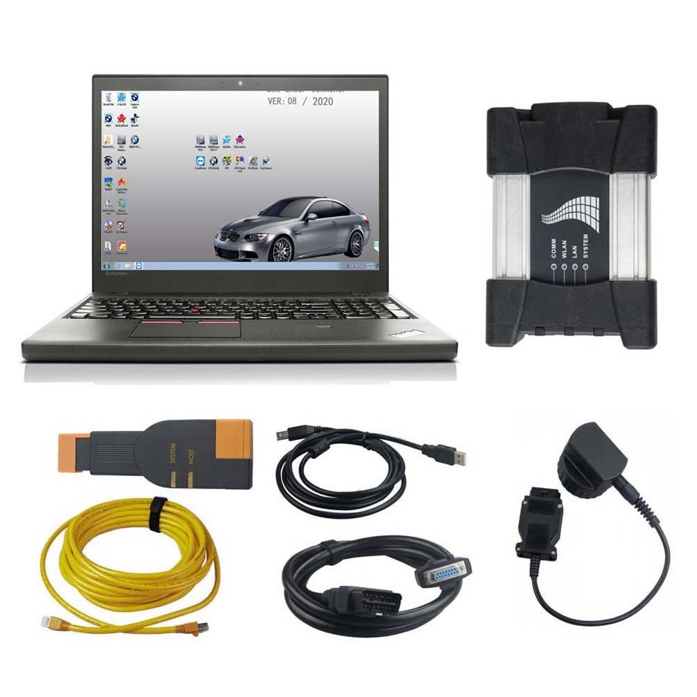 V2024.03 BMW ICOM NEXT A+B+C Diagnostic Tool Plus Lenovo T450 Laptop With Engineers software