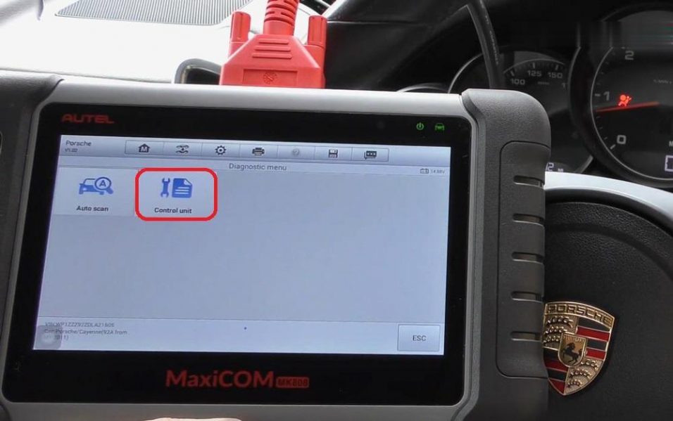 Autel MK808 Airbag Reset For Porsche Autonumen Offical Blog