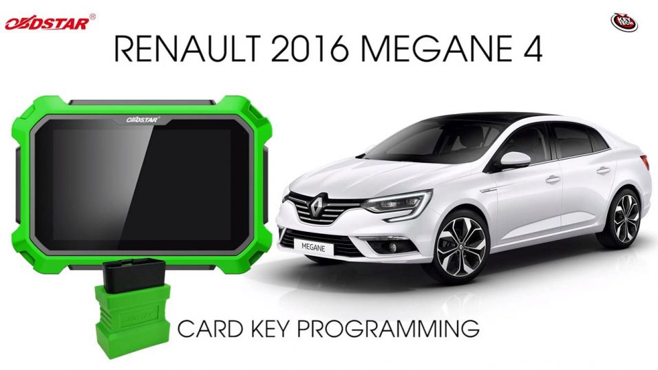 How to add 2016 Renault Megane IV Keyless Card with OBDSTAR The Blog