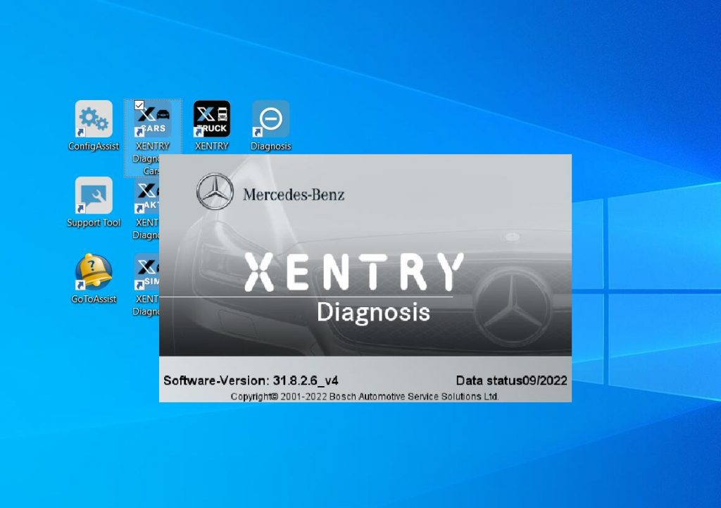 09.2022 Benz Xentry.OpenShell.XDOS Diagnostic Software Free Download