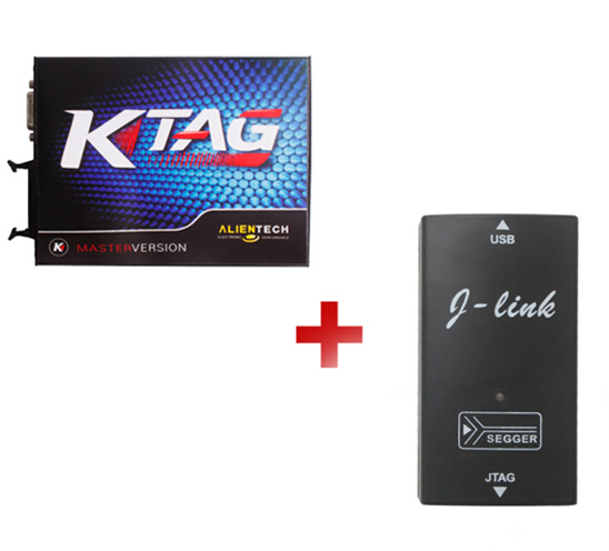 KTAG K-TAG ECU Programming Tool Master Version V2.10 +J-Link JLINK Without Token Limitation