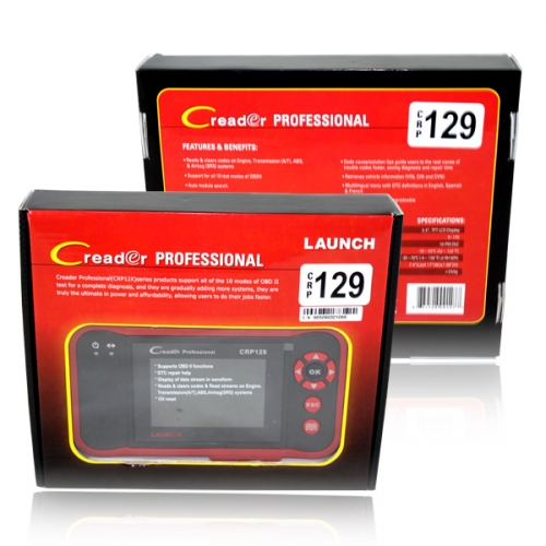 Original Launch CReader Professional 129 CRP129 Multi-language Update Online