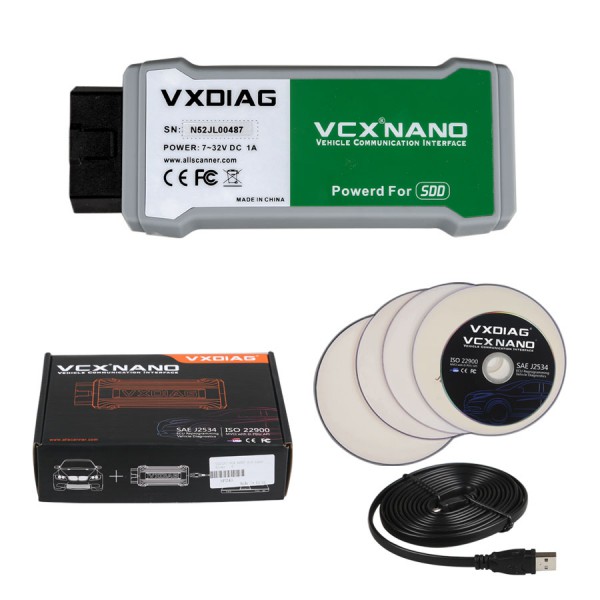 VXDIAG SuperDeals VXDIAG VCX NANO for Land Rover and Jaguar Software SDD V160 Offline Engineer Version