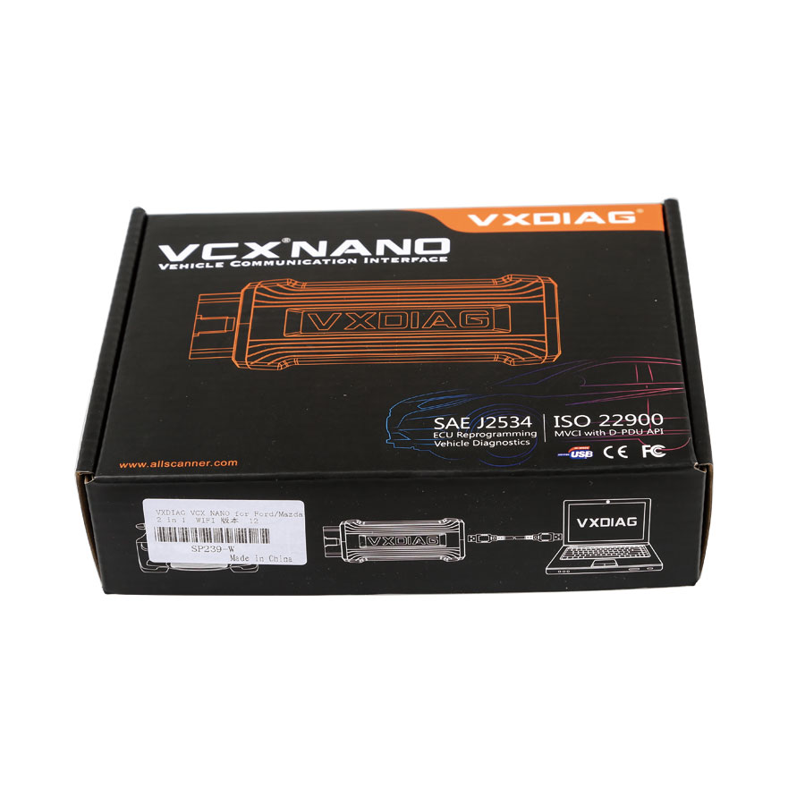 VXDIAG SuperDeals VXDIAG VCX NANO for Ford/Mazda 2 in 1 with IDS V122 WIFI Version