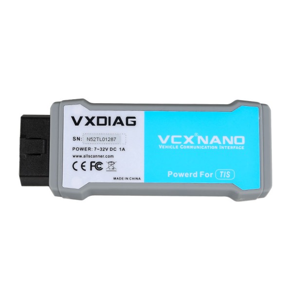 VXDIAG SuperDeals VXDIAG VCX NANO for TOYOTA TIS Techstream V15.00.026 Compatible with SAE J2534