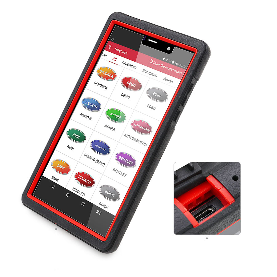 Launch X431 Pro Mini Diagnostic Tool with Bluetooth  Global Version 2 Years Free Update Online 