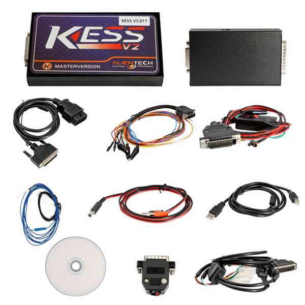 Newest V2.80 KESS V2 V5.017 Manager ECU Tuning Kit Master Version No Token  Limitation