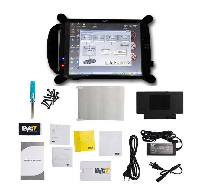 V2022.12 MB DOIP SD C4 Star Diagnostic Tool With Vediamo V05.01.01 Development and Engineering Software Plus EVG7 Tablet