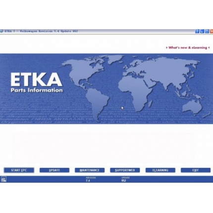 2019 ETKA Electronic Catalogue V8.1 For Audi VW Seat Skoda Update Online