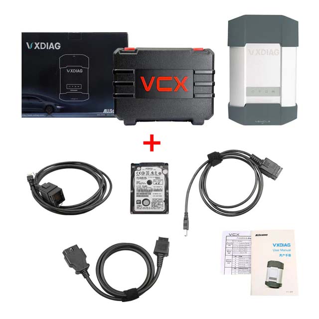 V2022.09 VXDIAG Multi Diagnostic Tool BENZ MB SD Connect C6 Plus BMW ICOM next 2 in 1 Scanner