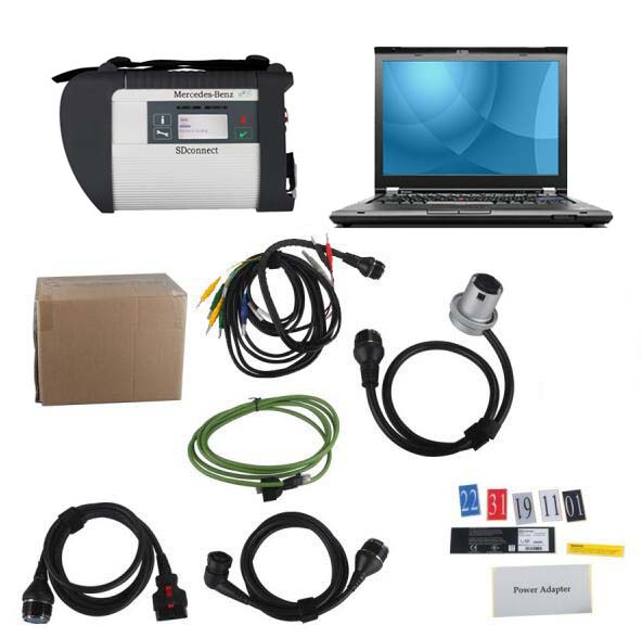 V2022.09 MB DOIP SD Connect C4/C5 Star Diagnosis Plus Lenovo T420 Laptop With Vediamo and DTS Engineering Software