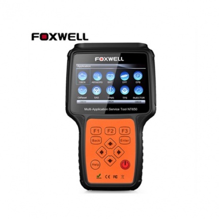 FOXWELL NT650 Elite OBD2 Automotive Scanner ABS SRS SAS DPF Oil Reset Code Reader Professional Car Diagnostic Tool OBD2 