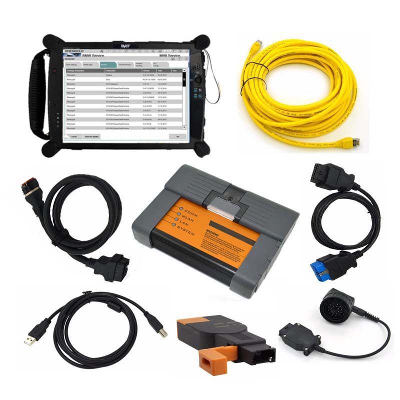 BMW ICOM A2+B+C With V2022.09 Engineers software Plus EVG7 Tablet PC Ready to Use