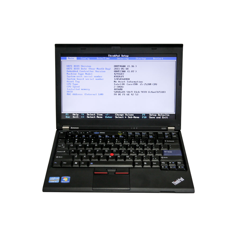 V2022.12 MB SD Connect C5 PLUS Star Diagnosis Support DOIP Plus Lenovo X220 Laptop With Engineering Software