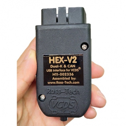 VCDS HEX-V2 V21.9.0 VAG COM 21.9.0 VCDS HEX V2 Intelligent Dual-K & CAN USB Interface