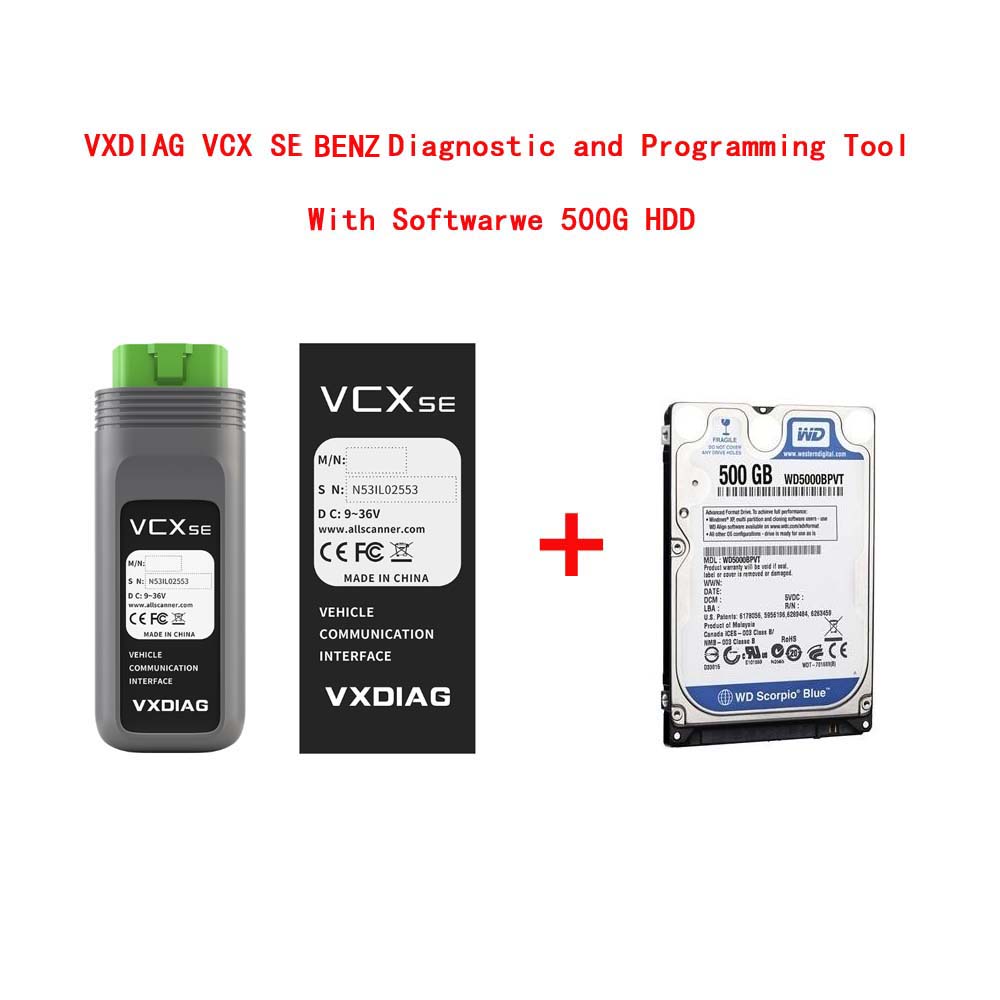 V2022.03 VXDIAG VCX SE BENZ Diagnostic & Programming Tool Support Offline Coding and Doip Work Almost all Benz Cars