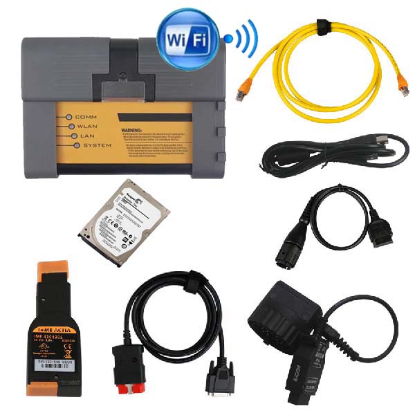 Best Quality BMW ICOM A3+B+C+D Professional Diagnostic Tool V2022.12 Engineers Software with Wifi