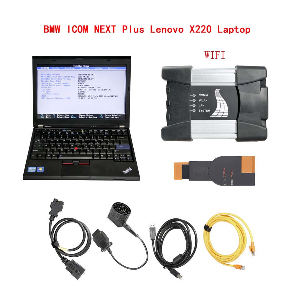 Best Quality BMW ICOM NEXT A+B+C Scanner BMW Professional Diagnostic Tool With 2023.03V Engineers software