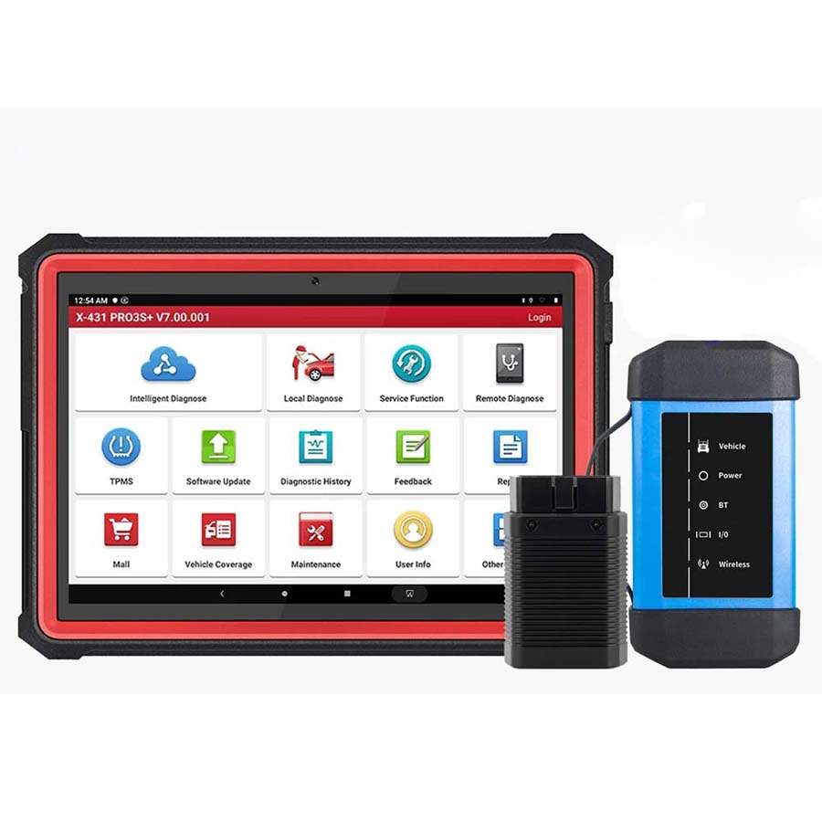 Launch X431 Pro3S+ HdIII HD3 12V/24V Car and Truck Full System Diagnostic Tool Scanner