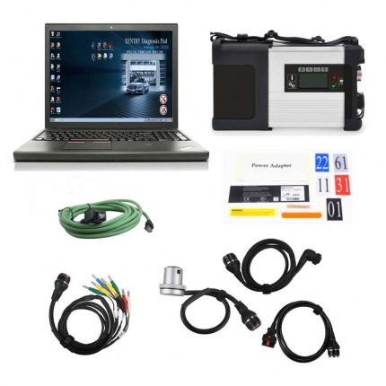 V2022.06 MB SD Connect C5 Star Diagnosis Plus Lenovo T450 Laptop I5 8G With Vediamo and DTS Engineering Software