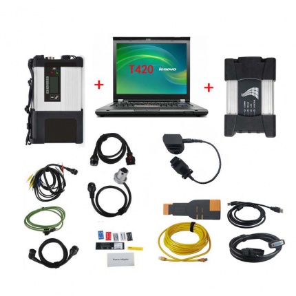 MB STAR C5 + BMW ICOM NEXT With Lenovo T420 laptop BENZ BMW Softwares Full Set Ready to Use