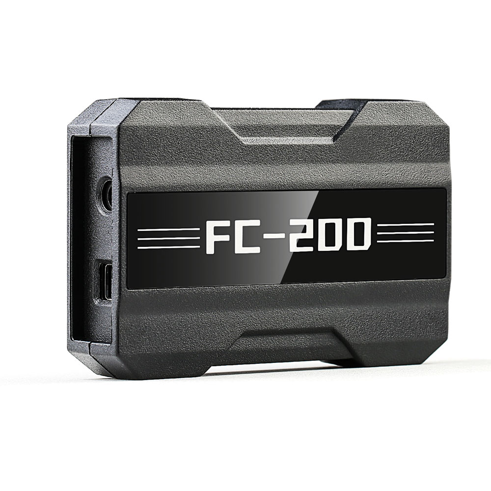 CG FC200 ECU Programmer Full Version with Solder Free Adapters Set 6HP & 8HP MSV90 N55 N20 B48 B58