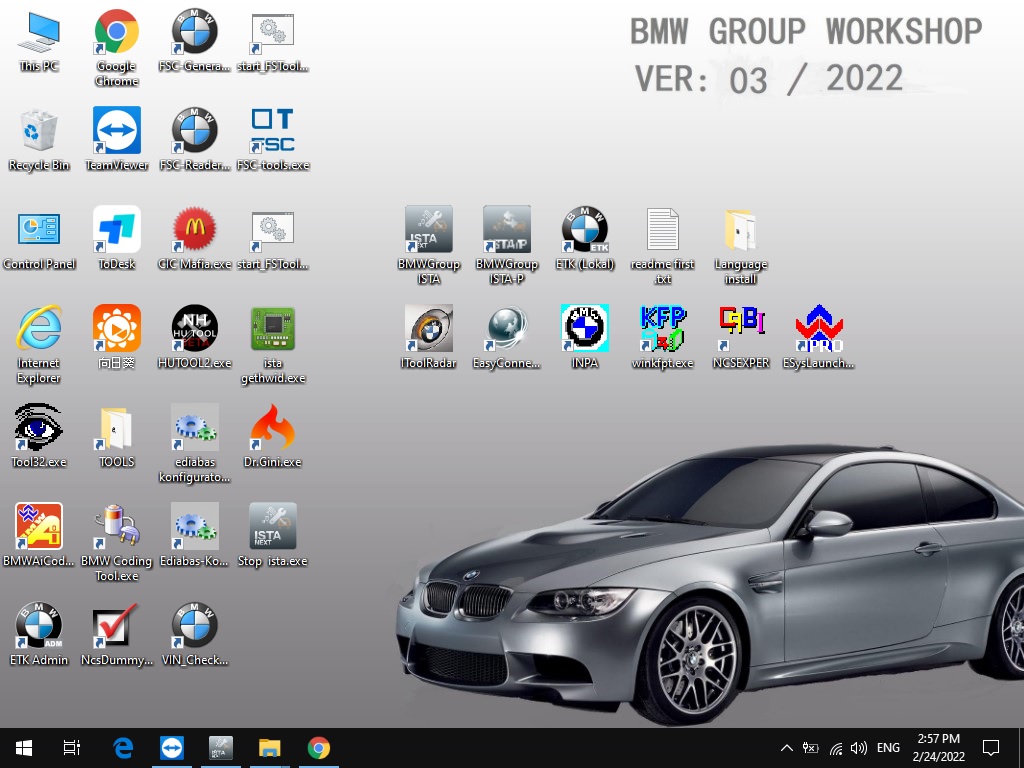 BMW ICOM V2023.12 Software 1000G SSD For BMW ICOM Next BMW ICOM A2
