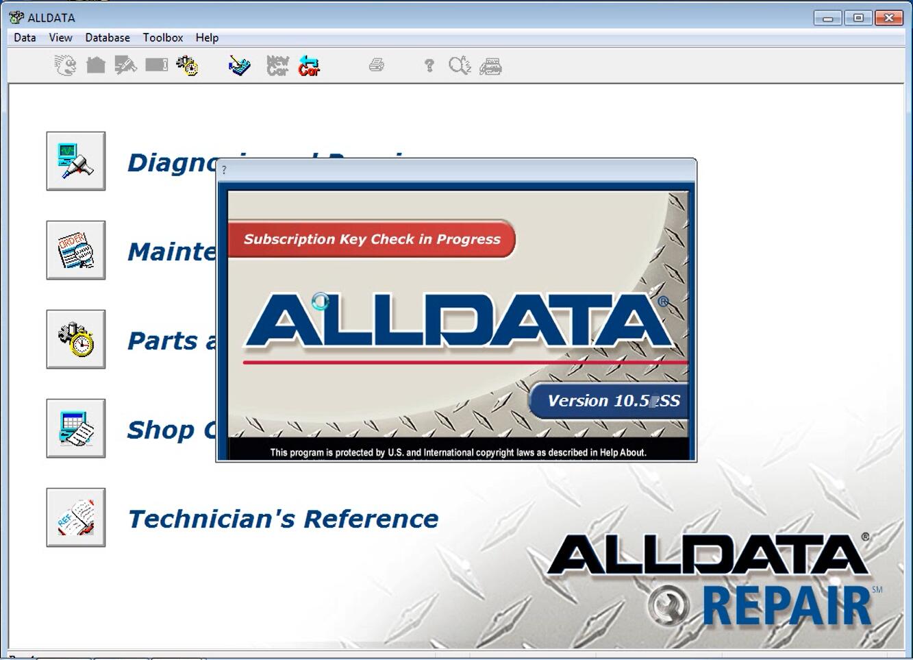 ALLDATA 10.53 and Mitchell installed on Dell D630 ready to use