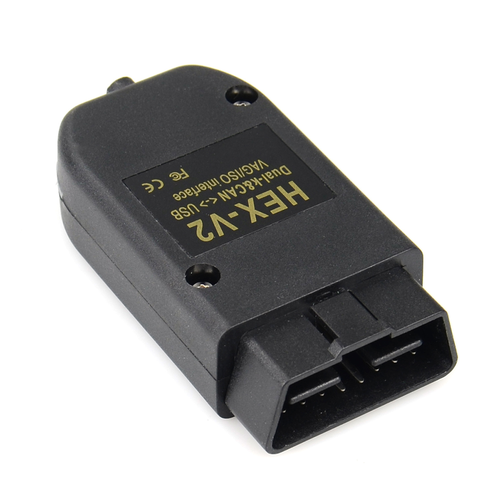 V23.03 VAG COM VCDS HEX V2 Intelligent Dual-K & CAN USB Interface