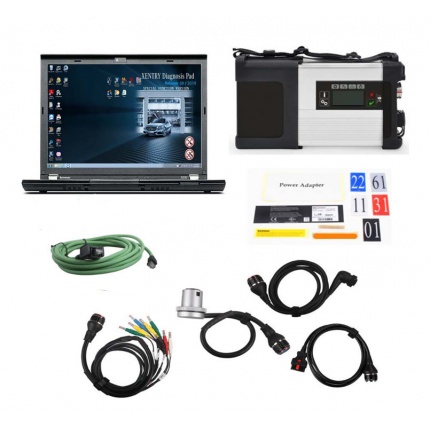 MB SD Connect C5 Star DOIP Diagnosis Plus Lenovo X230 Laptop With Vediamo and DTS for V2022.12