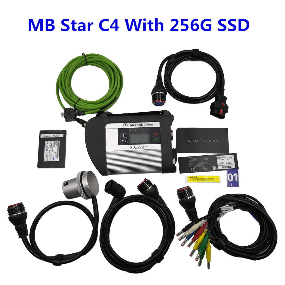 V2023.06 MB SD Connect Compact C4 Star Diagnostic Tool With Vediamo and DTS Engineering Software Support Offline Program