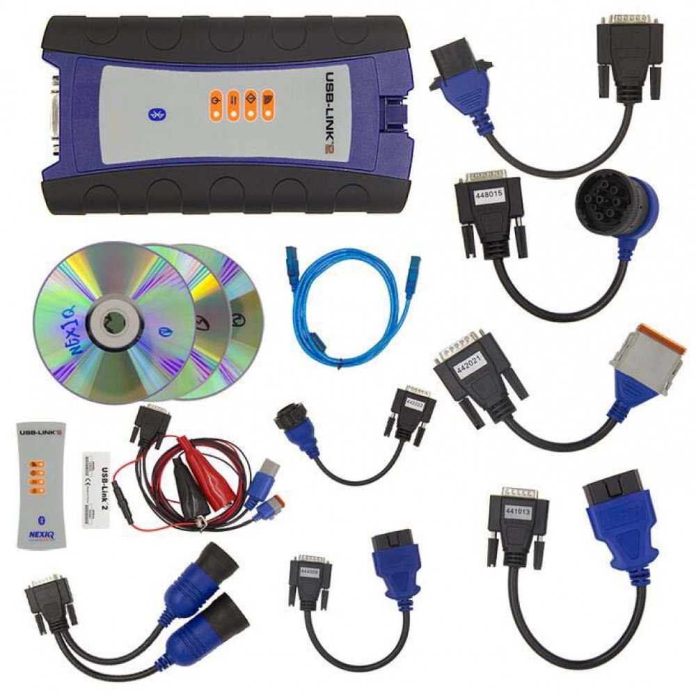 NEXIQ2 NEXIQ 2 usb link 2 + Software Diesel Truck Interface and Software with All Installers