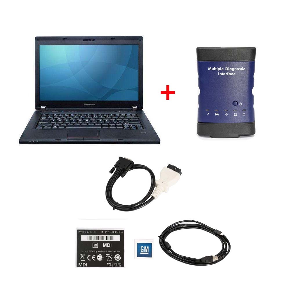 V2023.05 GM MDI GM Scanner Diagnostic Tool Plus Lenovo E49AL Laptop Ready To Use