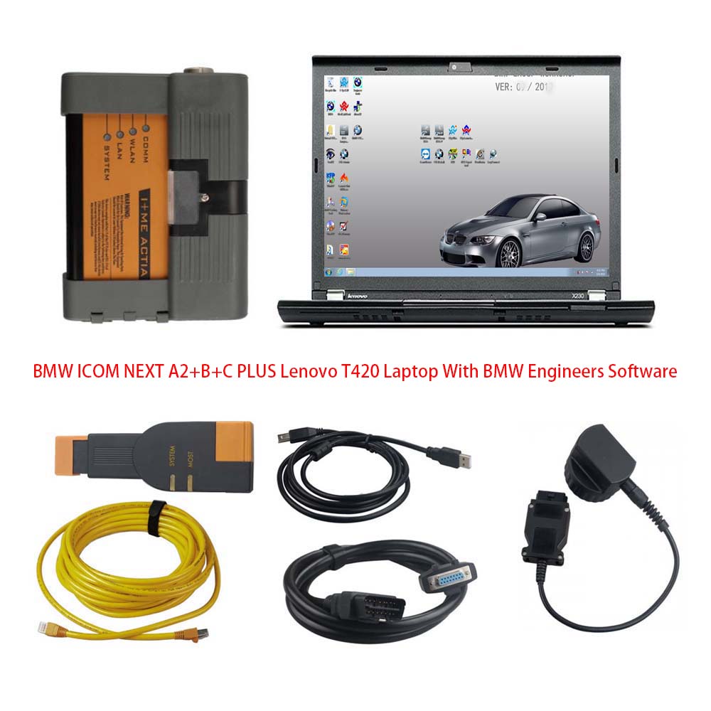 BMW ICOM A2+B+C Diagnostic & Programming Tool With V2023.12 Engineers Software