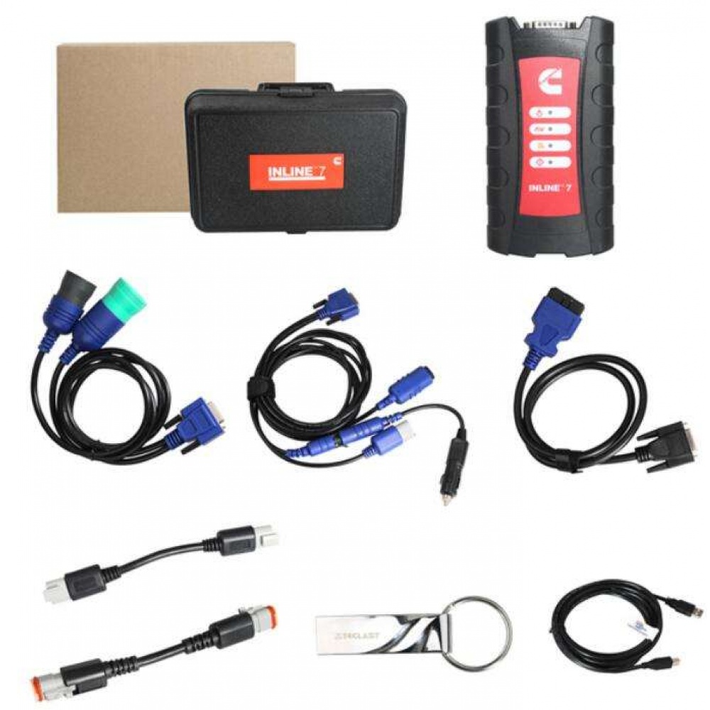 <strong><font color=#000000>Cummins INLINE 7 Data Link Adapter Cummins diagnostic tool with Cummins Insite 8.7 /8.9 PRO Latest Software</font></strong>