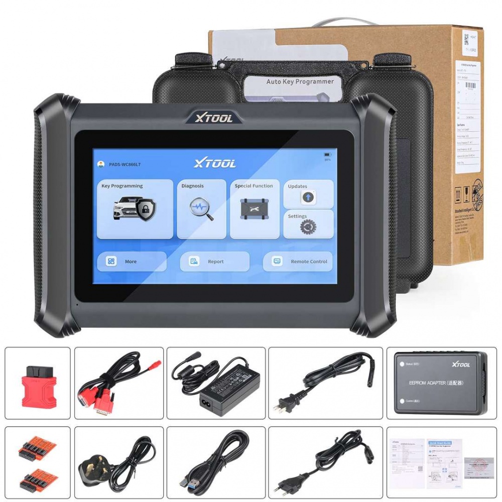 XTOOL X100 PADS Key Programmer with Built-in CAN FD DOIP Supports 23 Service Functions Replace X100 PAD 2 Years Free Upd