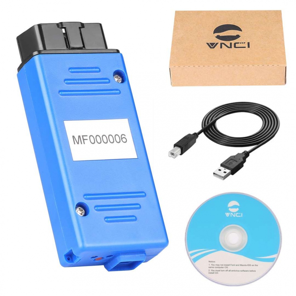 VNCI MF J2534 Diagnostic Tool with Ford/ Mazda IDS V130 Compatible with J2534 PassThru and ELM327 Protocol Free Update O